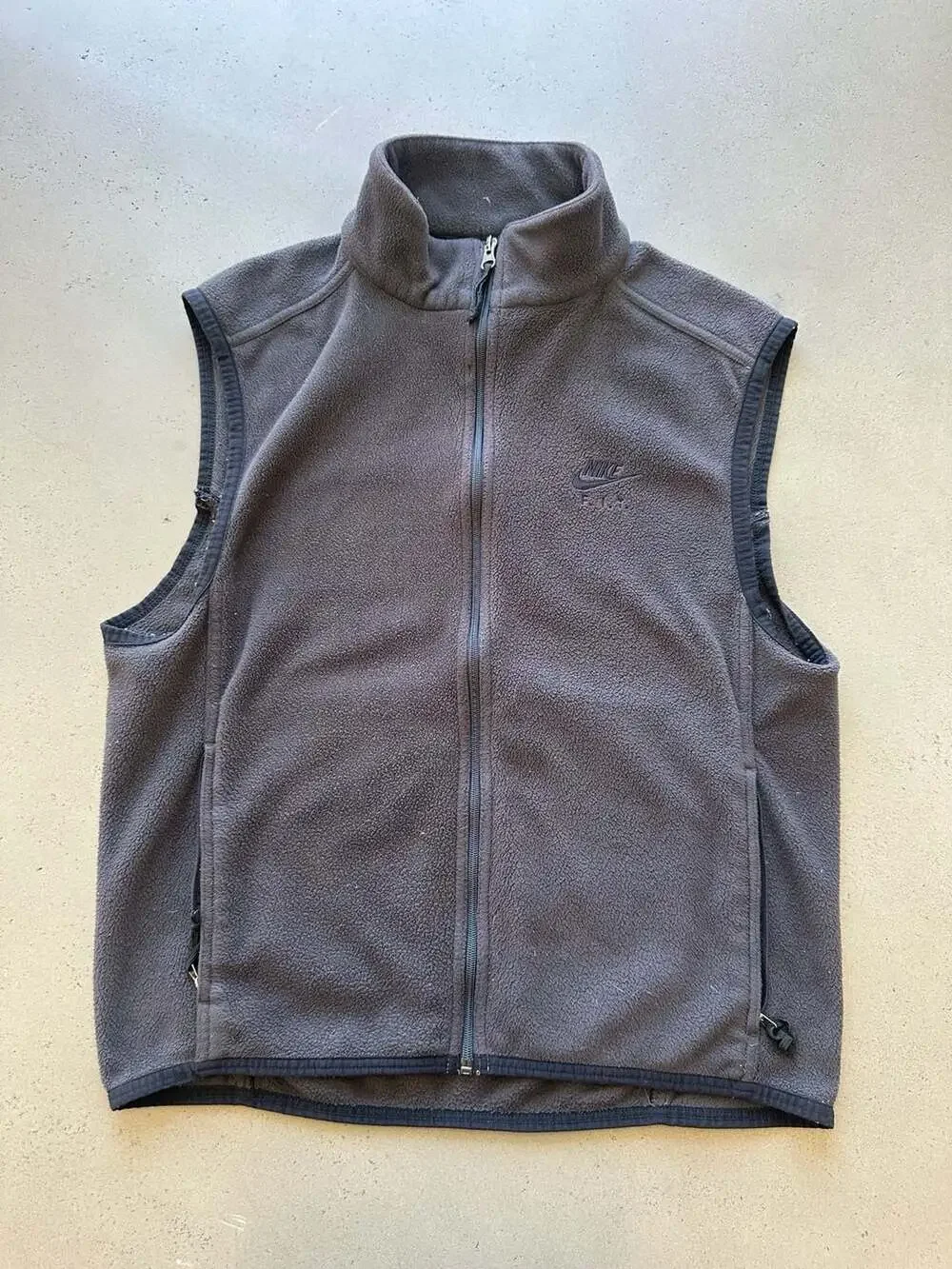 Vintage Nike F.I.T. Fleece Full Zip Vest